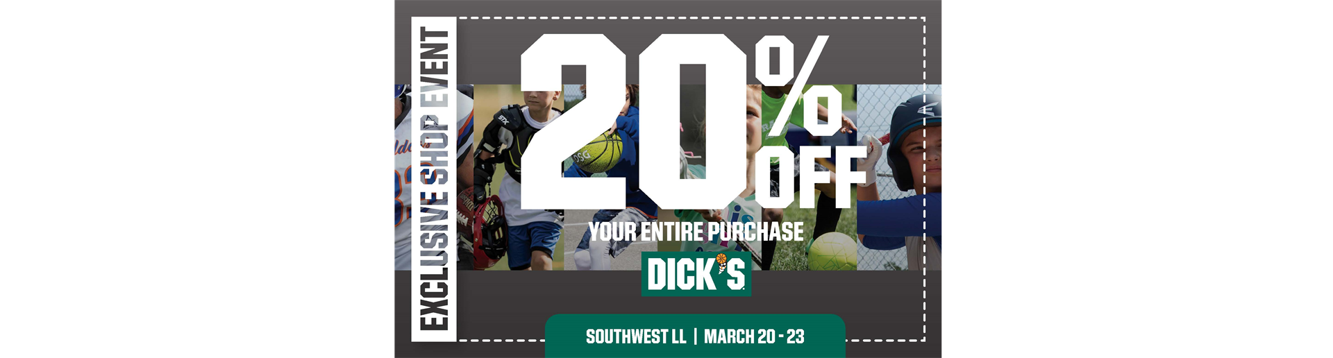 DSG Discount Weekend 3/20-3/23